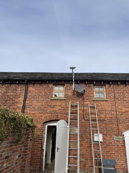 Starlink installation Congleton , Cheshire